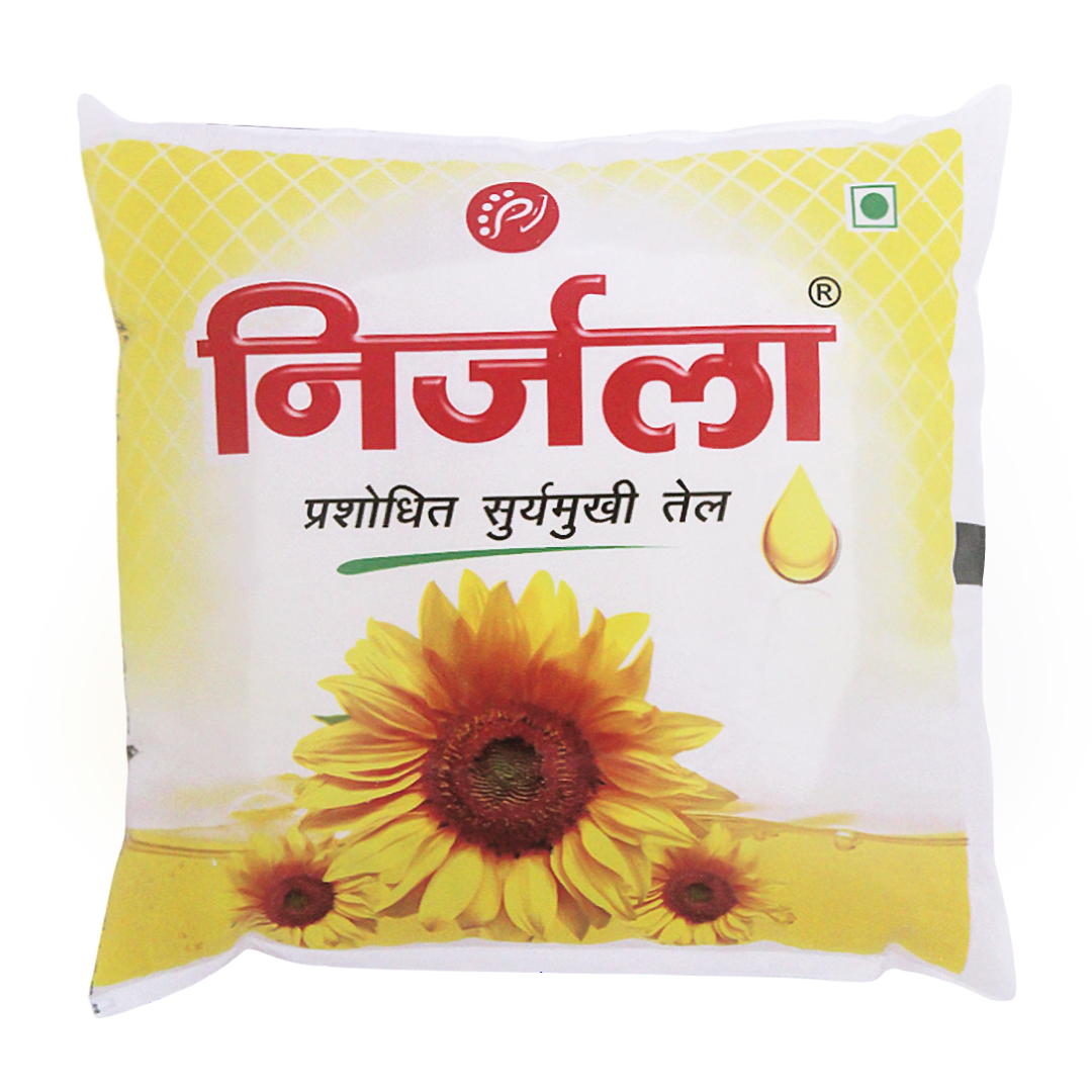 Product photo of Nirjala oil Sunflower 1 carton (500ML * 20pkt) - 10 Litre