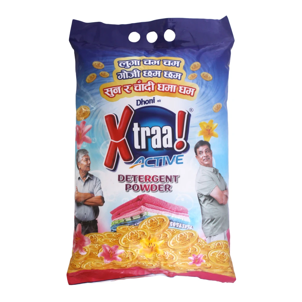 Product photo of Xtraa Active Detergent Powder - 4kg (Free Bucket)