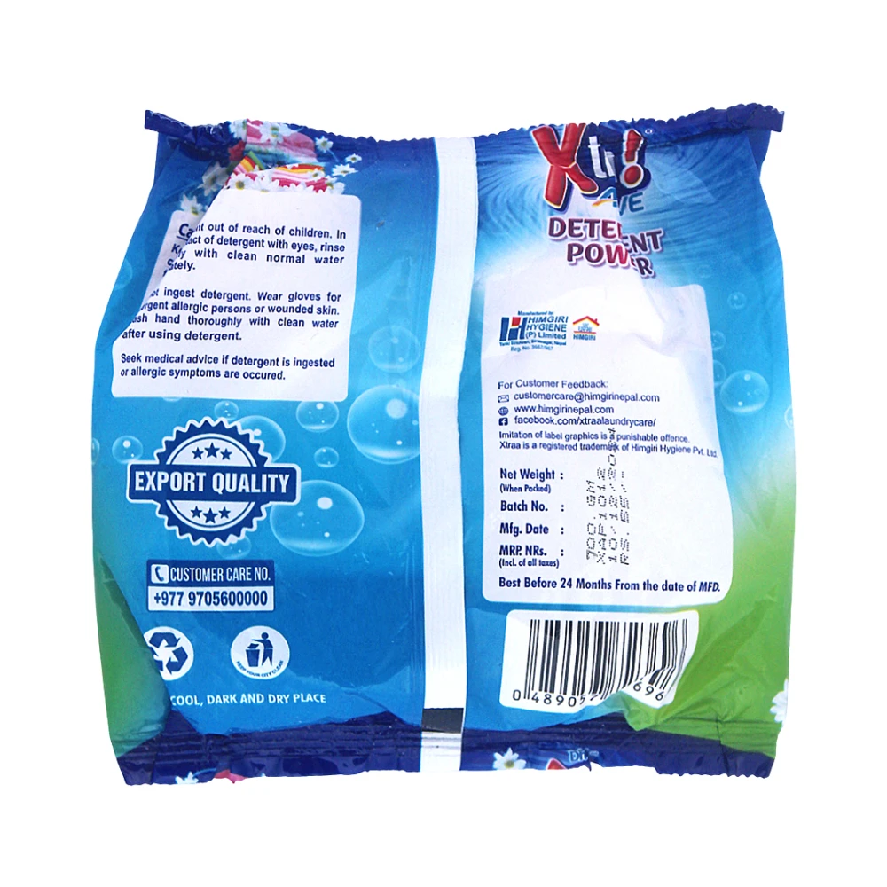 Product photo of Xtraa Active Detergent Powder - 750gm