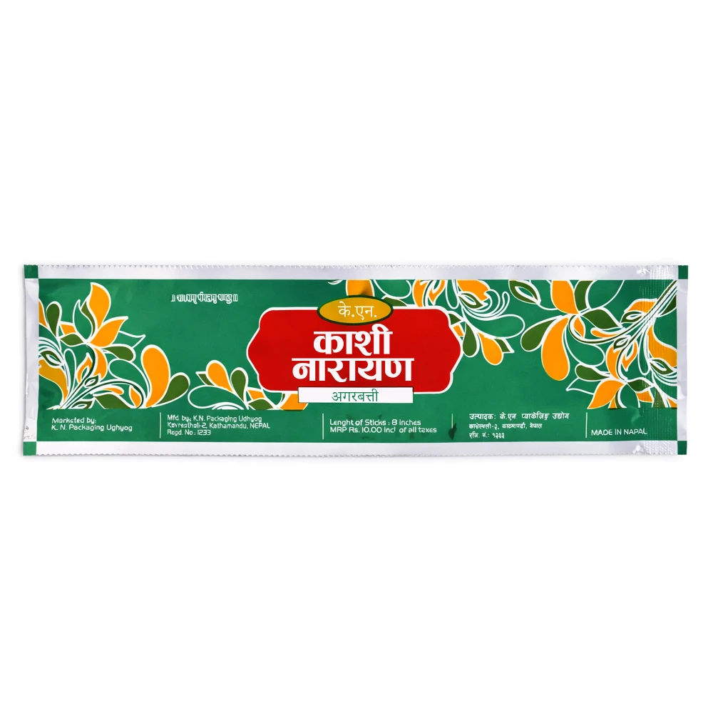 Product photo of Kashi Narayan Agarbatti ( Incense sticks) - 1 File ( 24pcs )