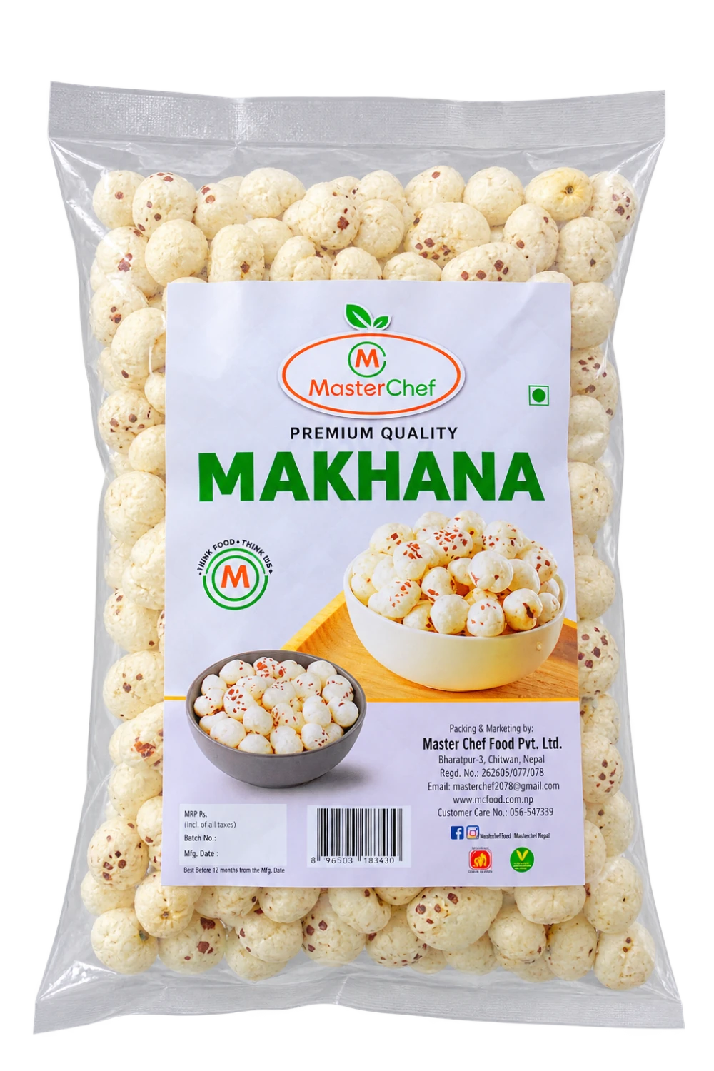 Product photo of Makhana / Foxnut - 100g
