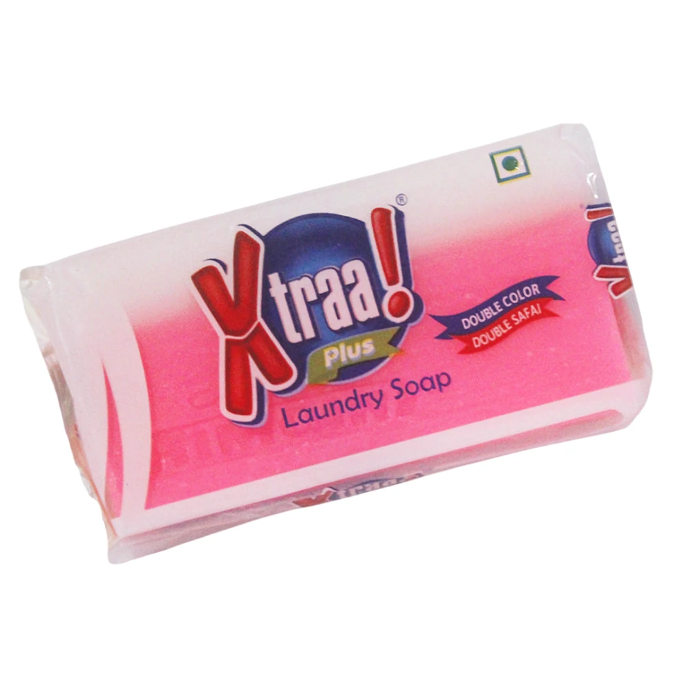 Product photo of Xtraa Plus Laundry Soap - 200gm (7pcs pack)