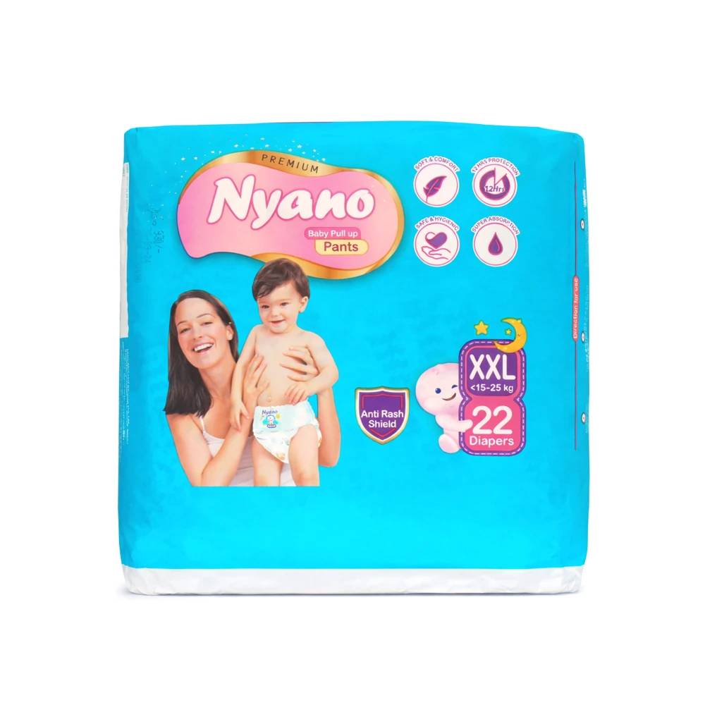 Product photo of Nyano Baby Diaper Pants - Size XXL (22pcs)