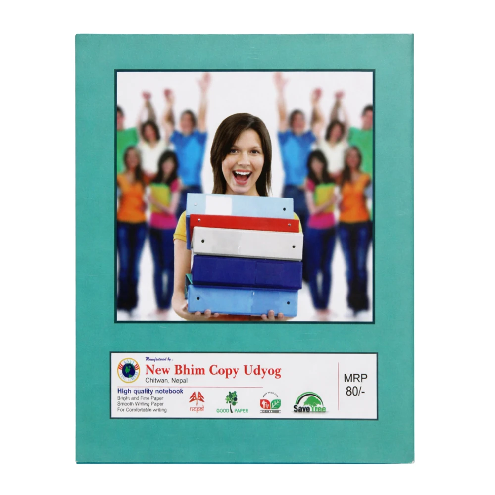 Product photo of Flat Notebook / Go Green / Natural plus - MRP 80